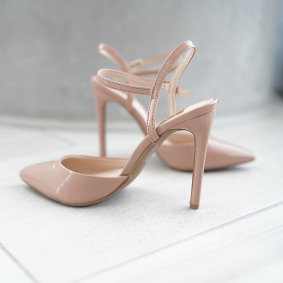 Blush Pink Patent Heels - Picture 4 of 4